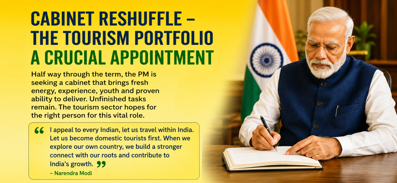 The Next Tourism Minister: An Opportunity Beyond a Cabinet Reshuffle